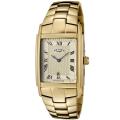 Rotary Men's Champagne Textured Dial Gold Ion-plated Watch