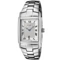 Rotary Men's Silver Textured Dial Stainless Steel Watch