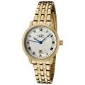 Rotary Women's Champagne Textured Dial Gold Ion-plated Watch