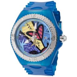 Technomarine 'Cruise Britto' Blue Transparent Silicon Watch