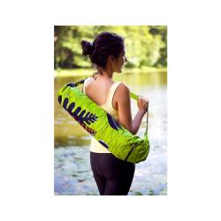 Dutch Wax Cloth African Print Yoga Bag (Rwanda)