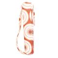 Dutch Wax Cloth Pink, Brown and Red Tripod Bag (Rwanda)