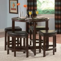 Oliver 5-piece Counter Height Pub Set