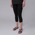 Journee Collection Junior's Rhinestone Accent Ruched Leggings (One Size)
