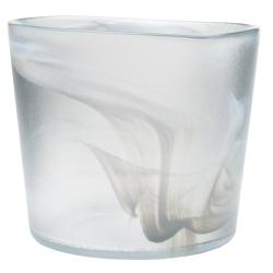 Kosta Boda Mine White Bucket 