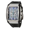 Locman Men's 'Sport' Stainless Steel and Rubber Quartz Date Watch