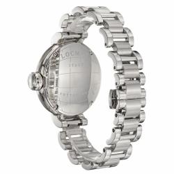 Locman Men's 'Glamour' Stainless Steel Quartz Date Watch