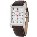 Locman Men's 'Sport' Stainless Steel and Leather Quartz Date Watch