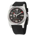 Locman Men's 'Sport' Stainless Steel and Rubber Quartz Date Watch