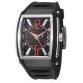 Locman Men's 'Sport' Stainless Steel and Rubber Quartz Date Watch