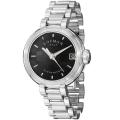 Locman Men's 'Glamour' Stainless Steel Quartz Date Watch