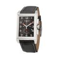 Locman Men's 'Sport' Stainless Steel and Leather Quartz Date Watch