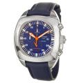 Locman Men's '1970' Stainless Steel and Lorica Leather Quartz Watch