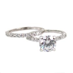Silverone Cubic Zirconia Bridal Set