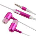 Universal Hot Pink 3.5mm In-ear Stereo Headset with On-Off Button