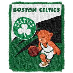 Northwest Boston Celtics Woven Jacquard Acrylic Baby Blanket