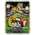 Northwest LSU Tigers Homefield Tapestry Throw