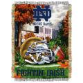 Northwest Notre Dame Fighting Irish Homefield Tapestry Throw