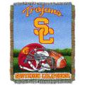 Northwest USC Trojans Homefield Tapestry Throw