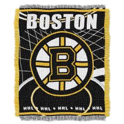 Northwest Boston Bruins Woven Jacquard Blanket