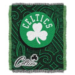 Northwest Boston Celtics Tattoo Woven Jacquard Throw