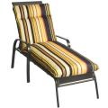 Bianca Stripe Outdoor Multi Stripe Chaise Lounge Cushion