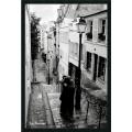 'La Baiser (The Kiss)' Framed Art Print