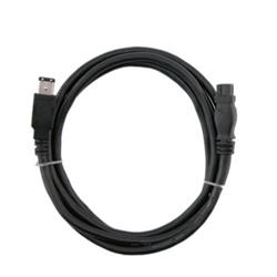 IEEE 6-foot 9-pin/ 6-pin M/ M 1394b Firewire 800 Cable