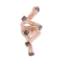 Goldtone Spadix Ring