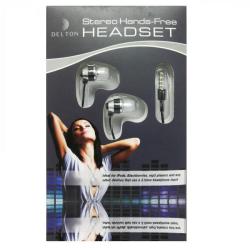 Delton Stereo Handsfree Silver Headset for Verizon iPhone 4