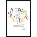 Pablo Picasso 'Dance of Youth' Framed Art Print