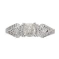 14k White Gold 3/4 TDW Diamond Engagement Ring (H-I, I1)