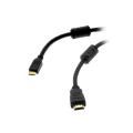 AMC 6-foot Mini HDMI Gold Plated Connector Cable with Ferrites