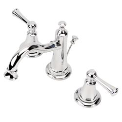 Fontaine Diamani 8-inch Widespread Chrome Bathroom Faucet