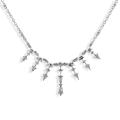 14k White Gold 3 3/4ct TDW Diamond Necklace (G-H, VS1-VS2)