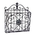 Essential guideline on Decorative Black Wrought Iron candle wall Wrought Iron Black Wall-mount Magazine Rack