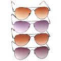 Adi Designs Women's Snake Print Aviator Sunglasses