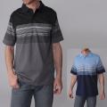 Gioberti by Boston Traveler Men's Striped Polo Shirt