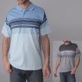 Gioberti by Boston Traveler Men's Striped Polo Shirt