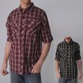 Smoke Rise Men's Plaid Long-sleeve Shirt