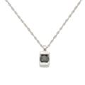 Sterling Silver 3/8ct TDW Black Diamond Necklace
