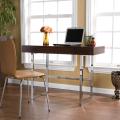 Tantallon Espresso and Chrome Desk