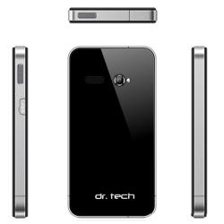 dr. tech IP88 Black Dual SIM Unlocked Cell Phone