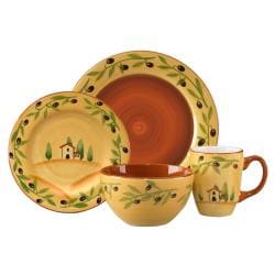 Pfaltzgraff Olive Grove 16-piece Dinnerware Set