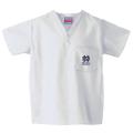 Gelscrub Unisex White Notre Dame Irish Scrub Top