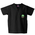 Gelscrub Unisex Black Notre Dame Irish Scrub Top