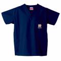 Gelscrub Unisex Navy Notre Dame Irish Scrub Top
