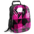 J World 'Tuttle' Pink Block 18-inch PC Tablet Backpack