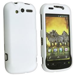 White Rubber Coated Case for HTC T-mobile myTouch 4G