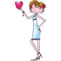 Penny Black 'Here's My Heart' Rubber Stamp